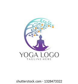 Yoga Logo Template