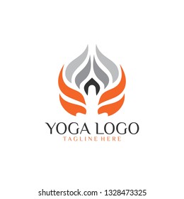 Yoga Logo Template