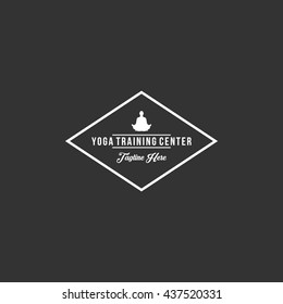 Yoga logo template