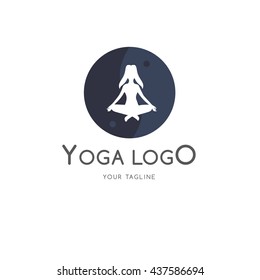 Yoga logo template