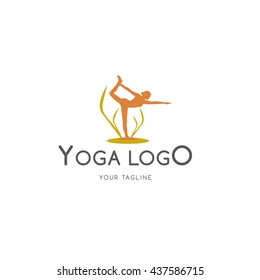 Yoga logo template