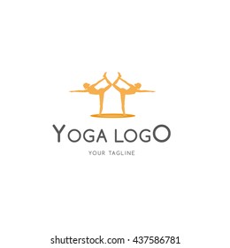Yoga logo template