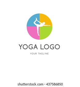 Yoga logo template