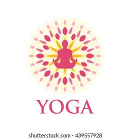 Yoga logo template