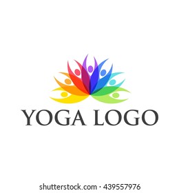 Yoga logo template