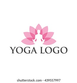 Yoga logo template