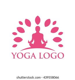 Yoga logo template