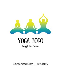 Yoga logo template