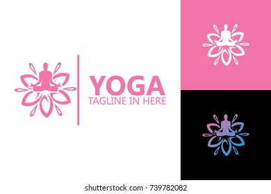 Yoga Logo Template Design