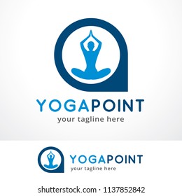 Yoga Logo Template Design, Symbol, Icon