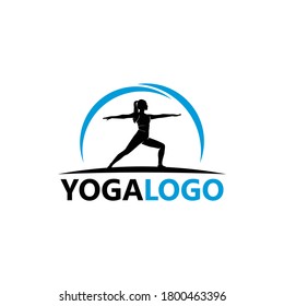 Yoga Logo Template Design Vector