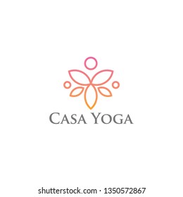 Yoga Logo Template eps10