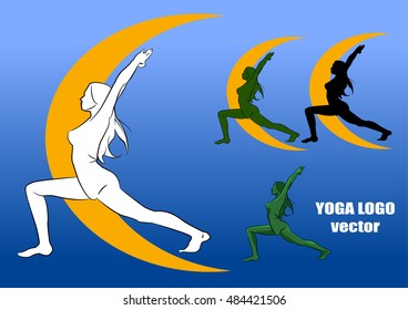 yoga logo vector
