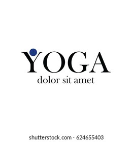 Yoga Logo Vector Template