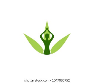 Yoga logo wellness