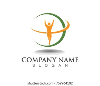 Yoga logos Symbols