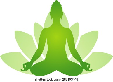Yoga in lotus
