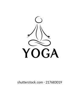 Yoga lotus pose