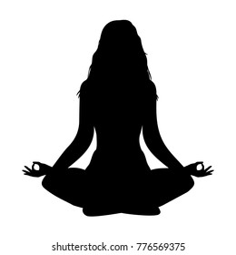Download Meditation Silhouette Images, Stock Photos & Vectors ...