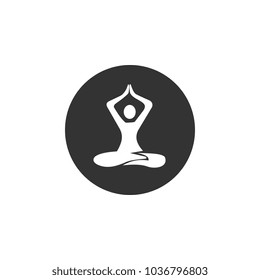 yoga man icon