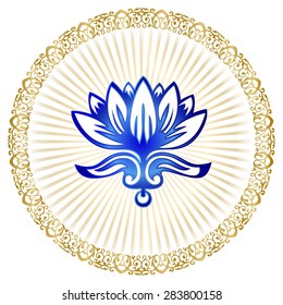 yoga mandala symbol
