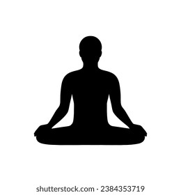 Yoga Mat Icon on White Background - Simple Vector Illustration