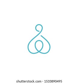 Yoga Meditation graphic design template simple illustration