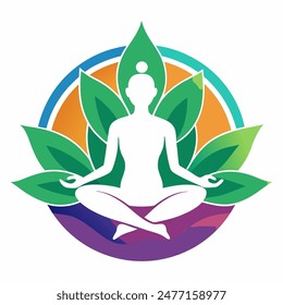 yoga Meditation Icons Set - Graphic Icon Series
