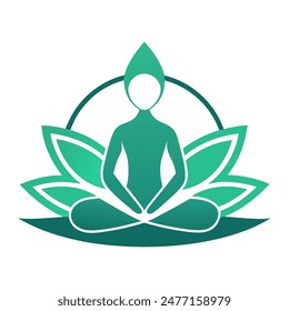 yoga Meditation Icons Set - Graphic Icon Series