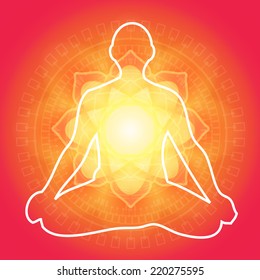 Yoga Meditation - Illustration