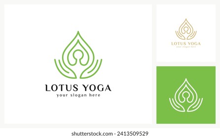 Yoga Meditation Logo Design Inspiration