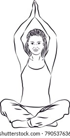 yoga, meditative exercise