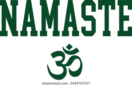 
Yoga Namaste Varsity USA team College Campus University Tshirt Graphic Fashion logo Trending Apparel Cute Emblem Slogan Badge Team 