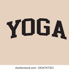 
Yoga Namaste Varsity USA team College Campus University Tshirt Graphic Fashion logo Trending Apparel Cute Emblem Slogan Badge Team 