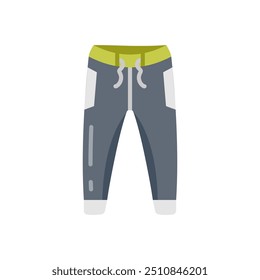 Yoga Pant Flat Icons, Vector illustration