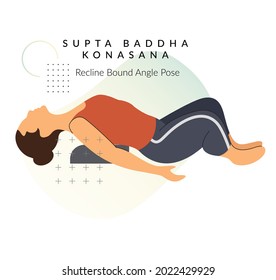 Yoga Pose - Healthy Living - Illustration as EPS 10 File