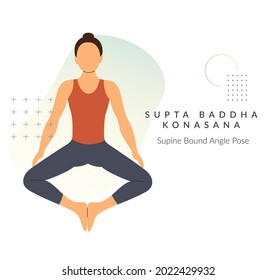 Yoga Pose - Healthy Living - Illustration as EPS 10 File