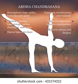 Yoga Pose Infographics Benefits Practice Stock Vector (Royalty Free ...