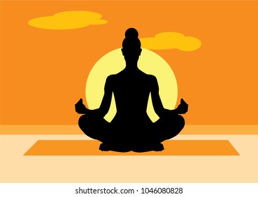 Yoga Pose Lotus