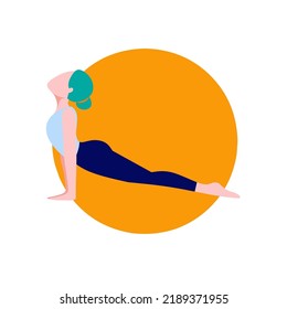yoga pose relax template web banner flexibility