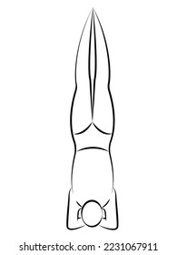Yoga Pose, Simple line art, icon style, yoga logo,  Physical practice