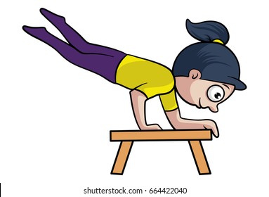 Postura de yoga. Ilustración vectorial. Aislado sobre fondo blanco.