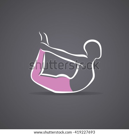 Yoga poses, yoga pants, Bow pose