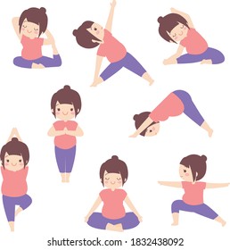 yoga poses for the pregnant woman