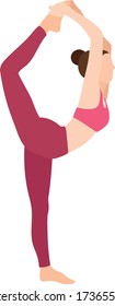 diseño vectorial de yoga