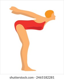  Yoga poses vector illustration. Yoga poses vector Hand drawing yoga pose icon