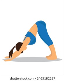  Yoga poses vector illustration. Yoga poses vector Hand drawing yoga pose icon