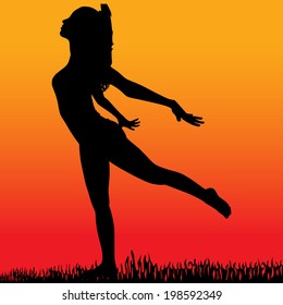 Yoga position 