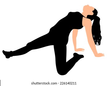 Yoga position 