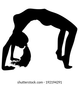 Yoga Position - Chakrasana 